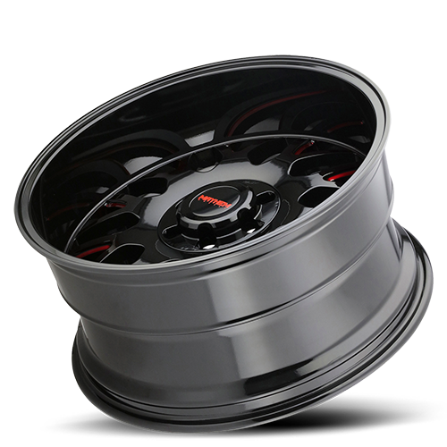 Mayhem Offroad Wheels Tripwire 8110 RD 20x9 Prism Red Black Cast Aluminum
