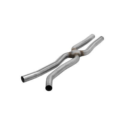 Scavenger X-Pipe No Resonator Kit Fits 2015-2017 Ford Mustang Coupes And Convertibles With The 3.7L Engine Flowmaster