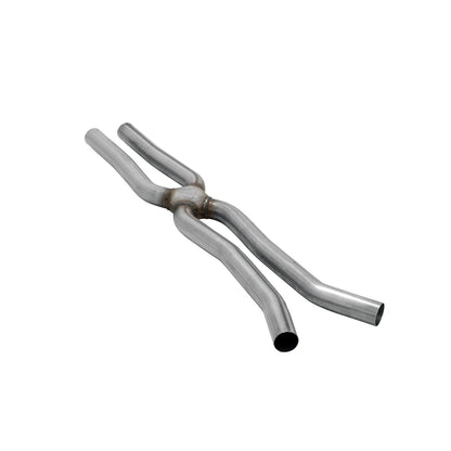 Scavenger X-Pipe No Resonator Kit Fits 2015-2017 Ford Mustang Coupes And Convertibles With The 3.7L Engine Flowmaster