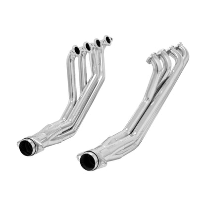 Scavenger Series Elite Header Fits 1964-1972 GM A-Body LS1/LS6 SB Engine, V8, Long Tube Headers, 1-3/4 Inch Primary 3 Inch Ball-Flange Collector, 16 Gauge Tubing, 3/8 Inch Flange Silver Ceramic Coating 409S Stainless Steel Flowmaster