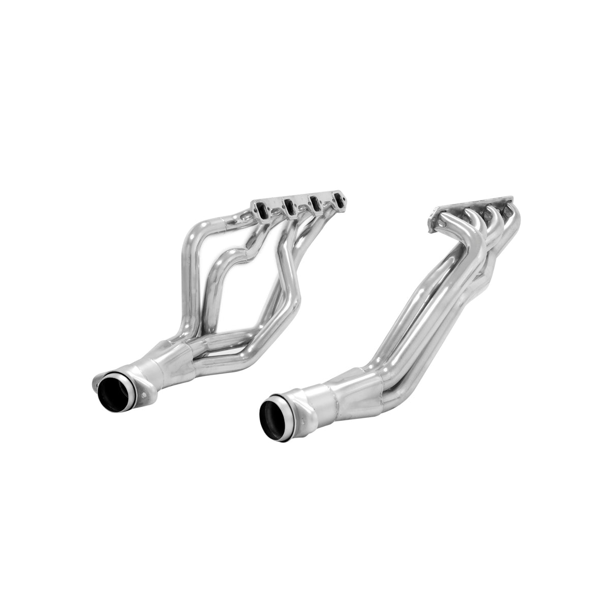 Scavenger Series Elite Header Fits 1964-1973 Mustang, 289-302 Sb Engine, V8, Long Tube Headers, 1-3/4 Inch Primary, 3 Inch Ball-Flange Collector, 16 Gauge Tubing, 3/8 Inch Flange, Silver Ceramic Coating, 409S Stainless Steel Flowmaster