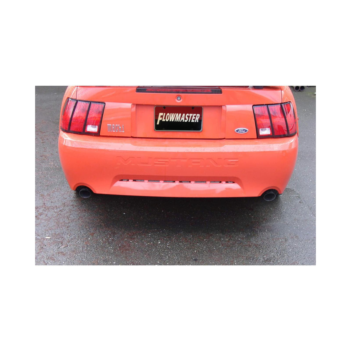 American Thunder Cat-Back Exhaust System 1999-2004 Ford Mustang Gt, Mach1 And Bullitt With 4.6L Sohc Engine, Stainless Steel Aggressive To Moderate Sound Flowmaster