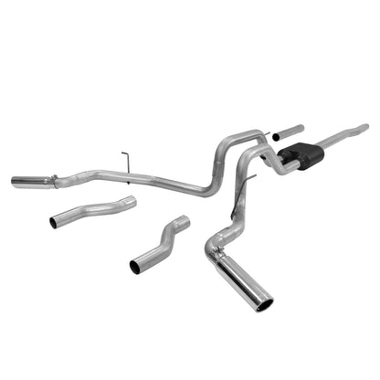 American Thunder Cat-Back Exhaust System 2004-2008 Ford F-150 And Lincoln Mark Lt Truck With 4.6L, 5.4L Engine Aggressive To Moderate Sound Flowmaster