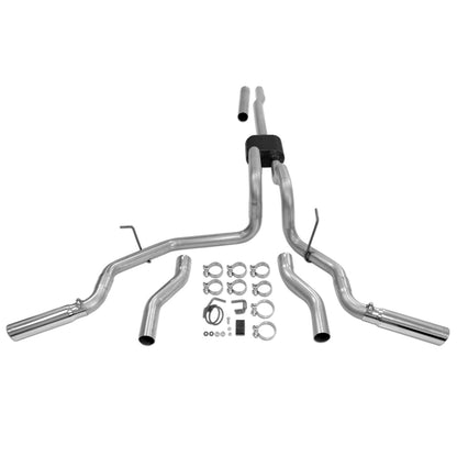 American Thunder Cat-Back Exhaust System 2004-2008 Ford F-150 And Lincoln Mark Lt Truck With 4.6L, 5.4L Engine Aggressive To Moderate Sound Flowmaster