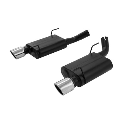 American Thunder Axle-Back Exhaust System 2005-2010 Ford Mustang Gt, Gt500, California Special With 4.6L, 5.4L Engine Aggressive To Moderate Sound Flowmaster