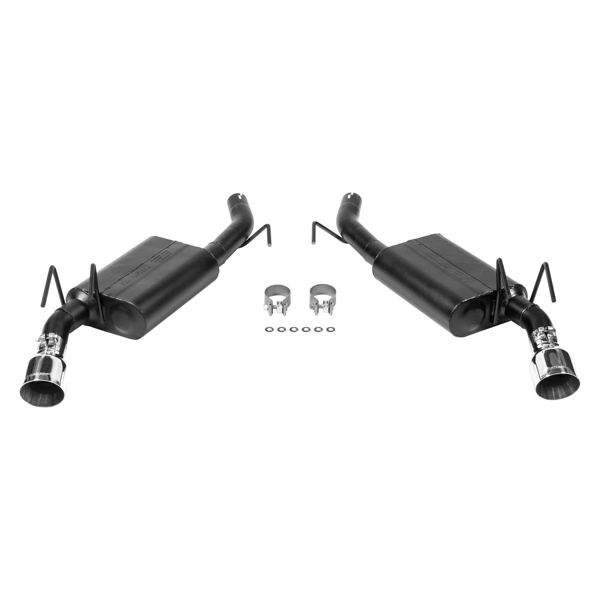 American Thunder Axle-Back Exhaust System 2010-2015 Chevrolet Camaro With 3.6L Engine Aggressive Sound Flowmaster