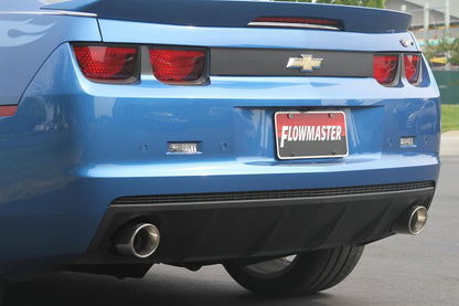American Thunder Axle-Back Exhaust System 2010-2015 Chevrolet Camaro With 3.6L Engine Aggressive Sound Flowmaster