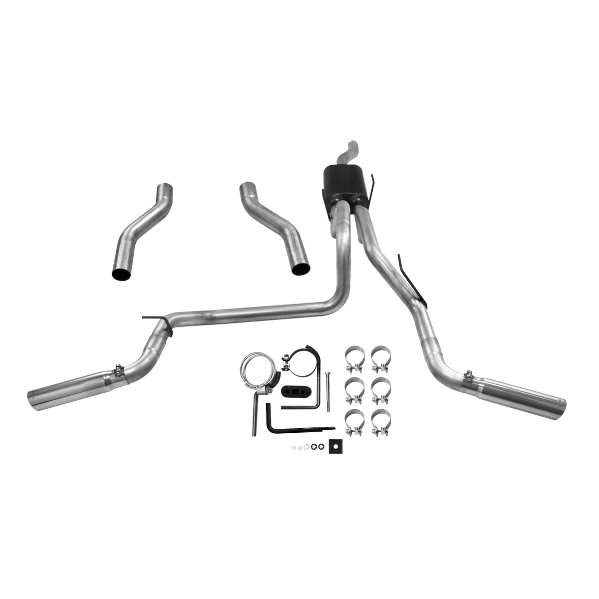 American Thunder Cat-Back Exhaust System Fits 2003-2012 Dodge Ram 2500, 3500 Trucks With 5.7L Hemi Engine Moderate Sound Flowmaster