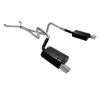 Force Ii Cat-Back Exhaust System 2005-2009 Ford Mustang With V6 Engine Mild Sound Flowmaster