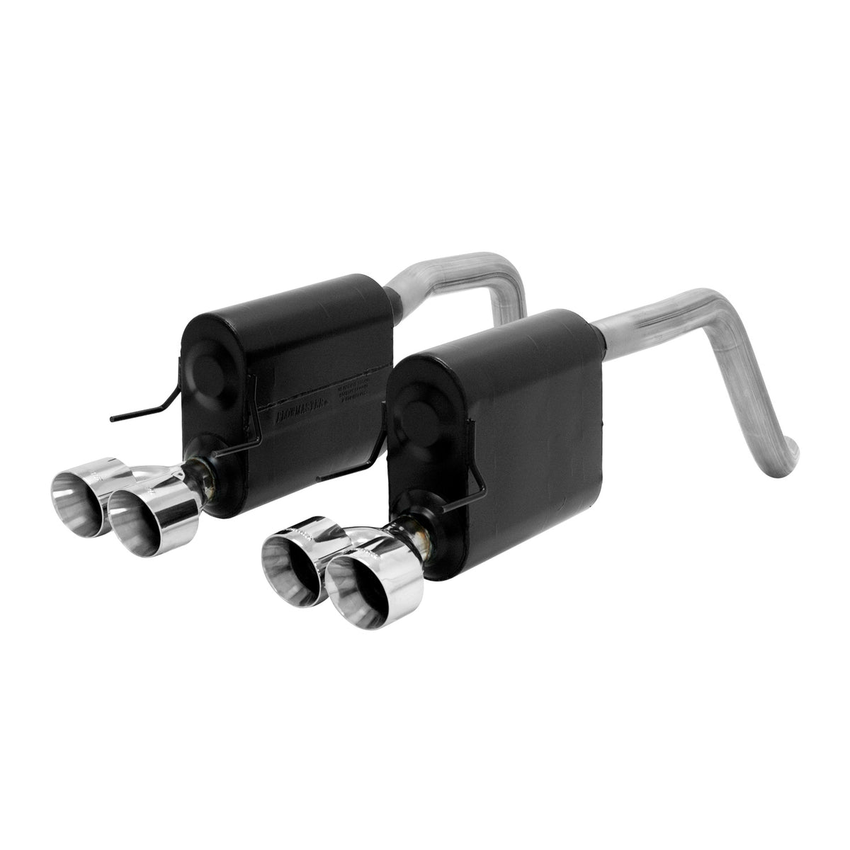 Force Ii Axle-Back Exhaust System 2005-2008 Corvette 6.0L, 6.2L Engines Does Not Fit Zr1 Moderate To Mild Sound Flowmaster