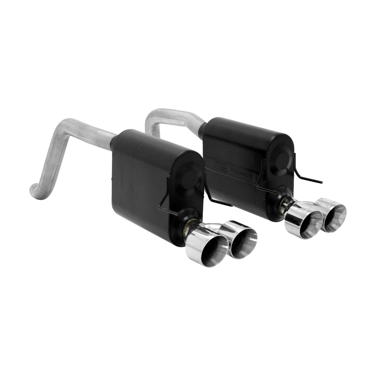 Force Ii Axle-Back Exhaust System 2005-2008 Corvette 6.0L, 6.2L Engines Does Not Fit Zr1 Moderate To Mild Sound Flowmaster