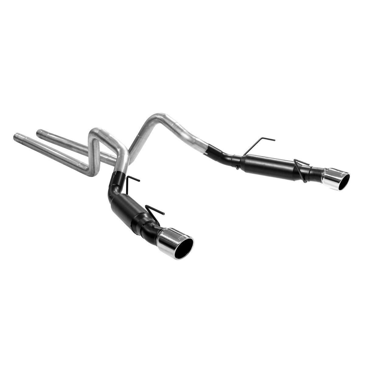 Outlaw Cat-Back Exhaust System 2005-2010 Ford Mustang Gt 4.6L Or Gt500 With 5.4L Engine Aggressive Sound Flowmaster