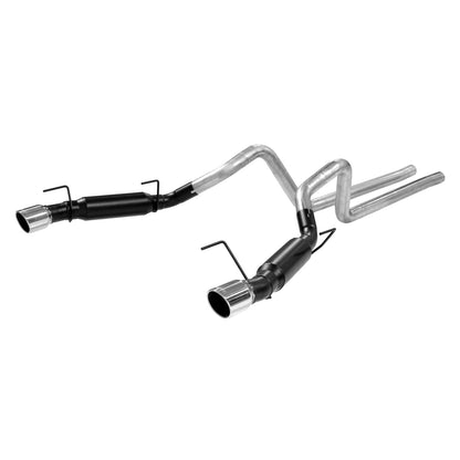 Outlaw Cat-Back Exhaust System 2005-2010 Ford Mustang Gt 4.6L Or Gt500 With 5.4L Engine Aggressive Sound Flowmaster