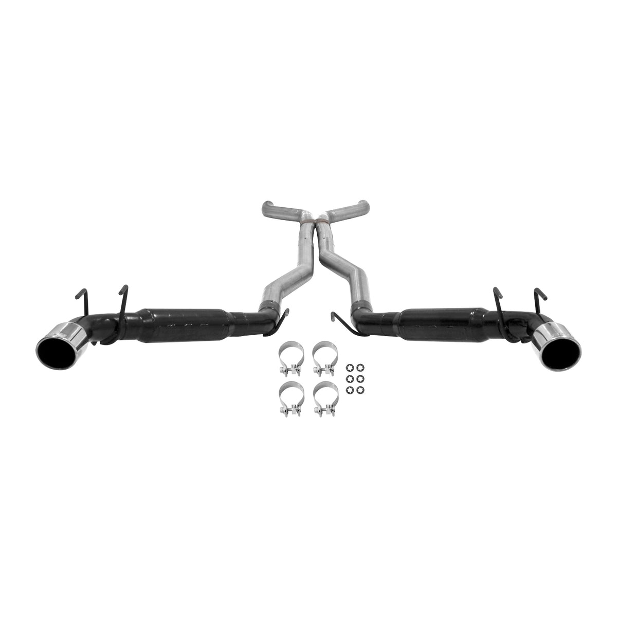 Outlaw Cat-Back Exhaust System 2010-2013 Chevrolet Camaro SS 6.2L Engine Without Ground Effects Package. 3.00 Inch Stainless Steel Aggressive Sound Flowmaster