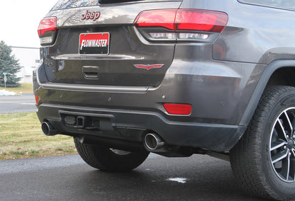 Force Ii Cat-Back Exhaust System Fits 2011-2021 Jeep Grand Cherokee 3.6, 5.7-Liter, Force Ii Cat-Back 2.5 Inch Stainless Steel Exhaust System, Dual Out Rear Exit Flowmaster