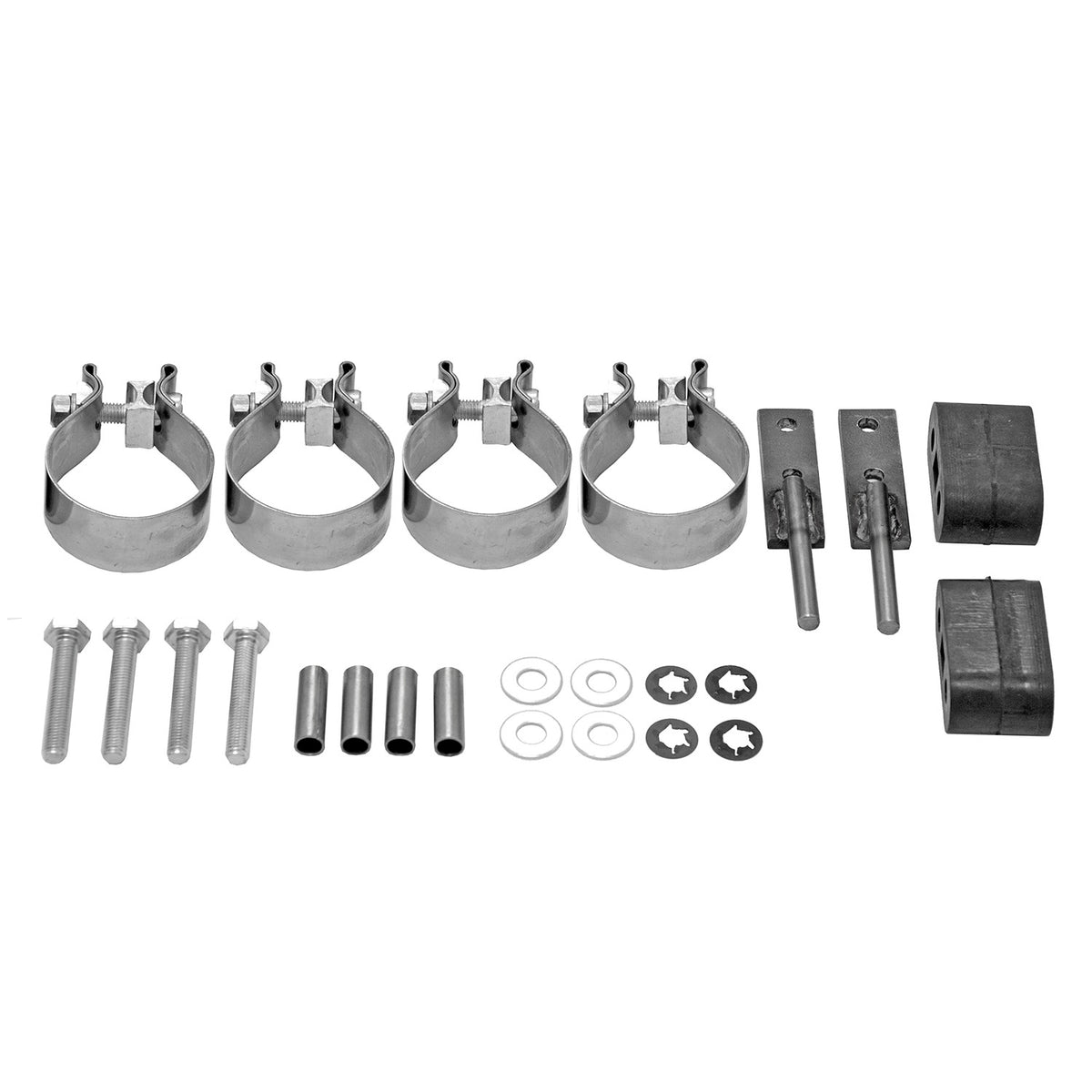 Force Ii Cat-Back Exhaust System Fits 2011-2021 Jeep Grand Cherokee 3.6, 5.7-Liter, Force Ii Cat-Back 2.5 Inch Stainless Steel Exhaust System, Dual Out Rear Exit Flowmaster