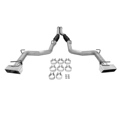 Outlaw Cat-Back Exhaust System 2009-2014 Dodge Challenger R/T With 5.7L Hemi Engine Aggressive Sound Flowmaster