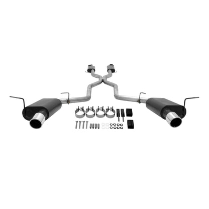 Force Ii Cat-Back Exhaust System 2011-2025 Dodge Durango R/T 5.7L Hemi And 3.6L Engines, Both 2 & 4 Wheel Drive Models Moderate To Mild Sound Flowmaster