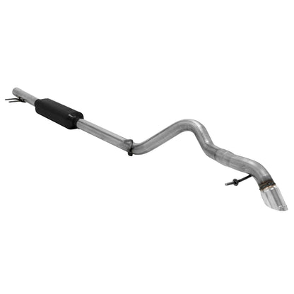 American Thunder Cat-Back Exhaust System 2007-2018 Jeep Wrangler Jk 2Dr/4Dr With 3.8L Or 3.6L Engine, High Clearance Cat-Back Exhaust System, 409 Stainless Steel Aggressive To Moderate Sound Flowmaster