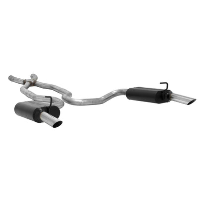 Force Ii Crossmember-Back Exhaust System Fits 1968-1969 Chevrolet Corvette Stingray With V8 Engines Moderate Sound Flowmaster