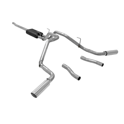 American Thunder Cat-Back Exhaust System Fits 2014-2018 Ram 2500 Crew Cab Models With 5.7L Hemi Engine Aggressive To Moderate Sound Flowmaster