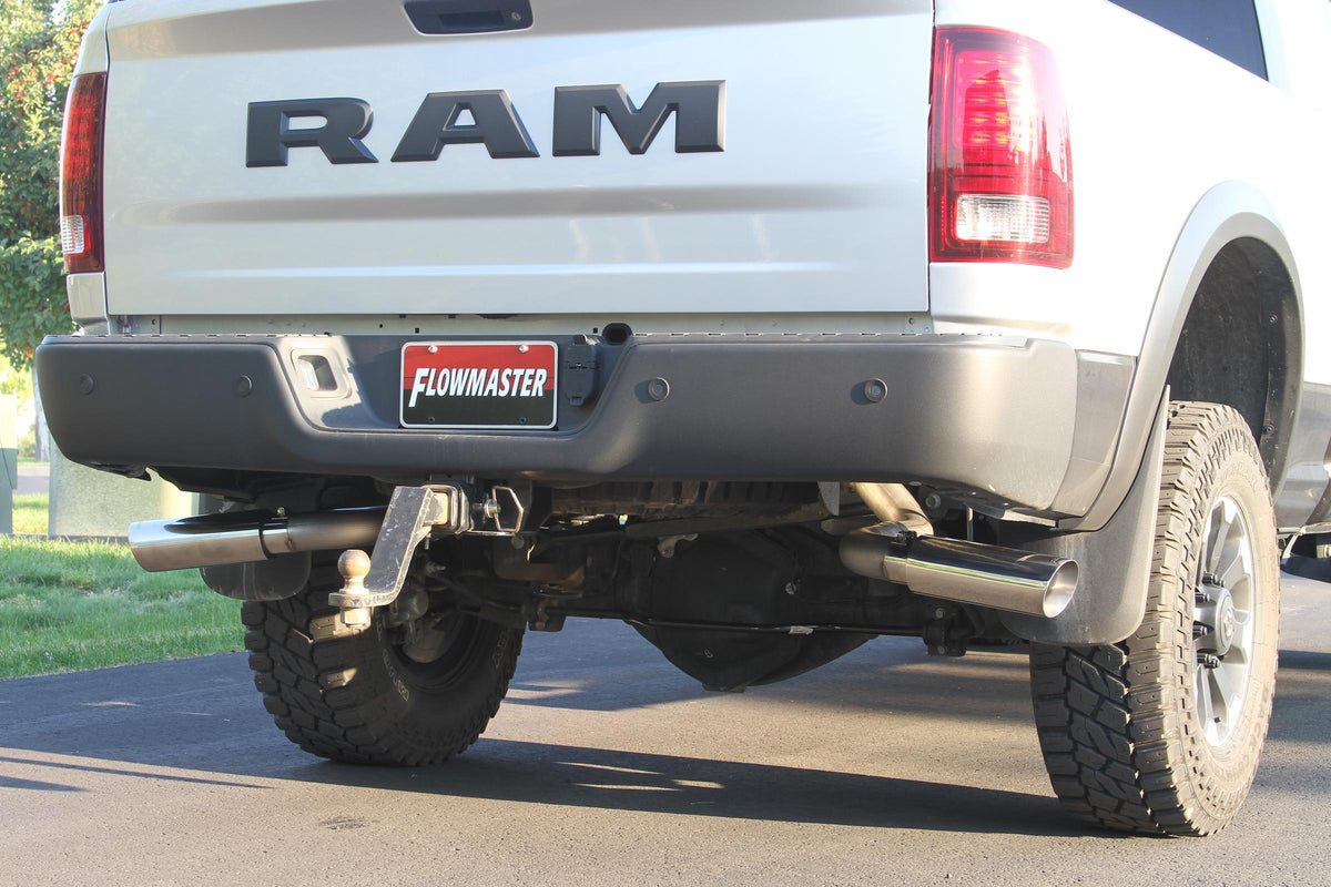American Thunder Cat-Back Exhaust System Fits 2014-2024 Ram 2500 With 6.4L Hemi Engine Aggressive To Moderate Sound Flowmaster