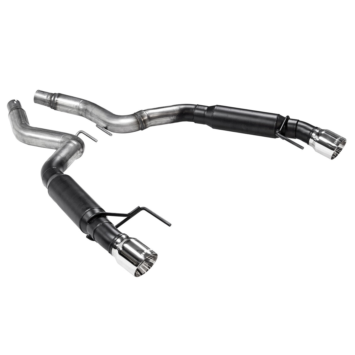 Outlaw Axle-Back Exhaust System Fits 2015-2023 Ford Mustang With The 2.3L Ecoboost Or 3.7L Engine Aggressive Sound Flowmaster