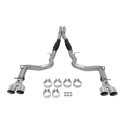 Outlaw Cat-Back Exhaust System 2015-2016 Dodge Challenger R/T With 5.7L Hemi Engine Aggressive Sound Flowmaster