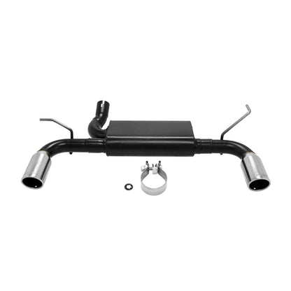 Force Ii Axle-Back Exhaust System 2012-2018 Jeep Wrangler Jk With 3.6L Engine Fits 2Dr And 4 Dr Models Moderate Sound Flowmaster