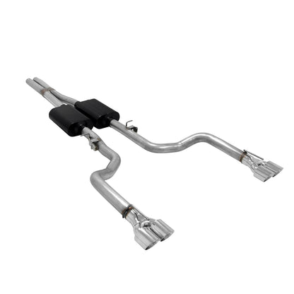 American Thunder Cat-Back Exhaust System 2015-2023 Dodge Challenger Hellcat, Demon, Srt392, R/T Scat-Pack With 6.2L Or 6.4L Engine And 2017-2022 R/T With 5.7L Engine Aggressive To Moderate Sound Flowmaster