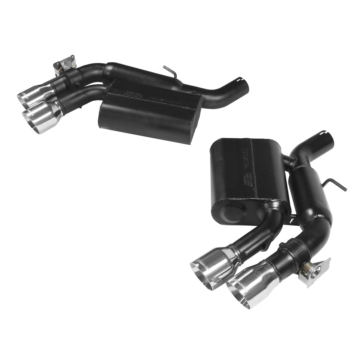 American Thunder Axle-Back Exhaust System Fits 2016-2024 Camaro Ss, Zl1 With 6.2L Engine With Factory Npp Exhaust Option Aggressive Sound Flowmaster