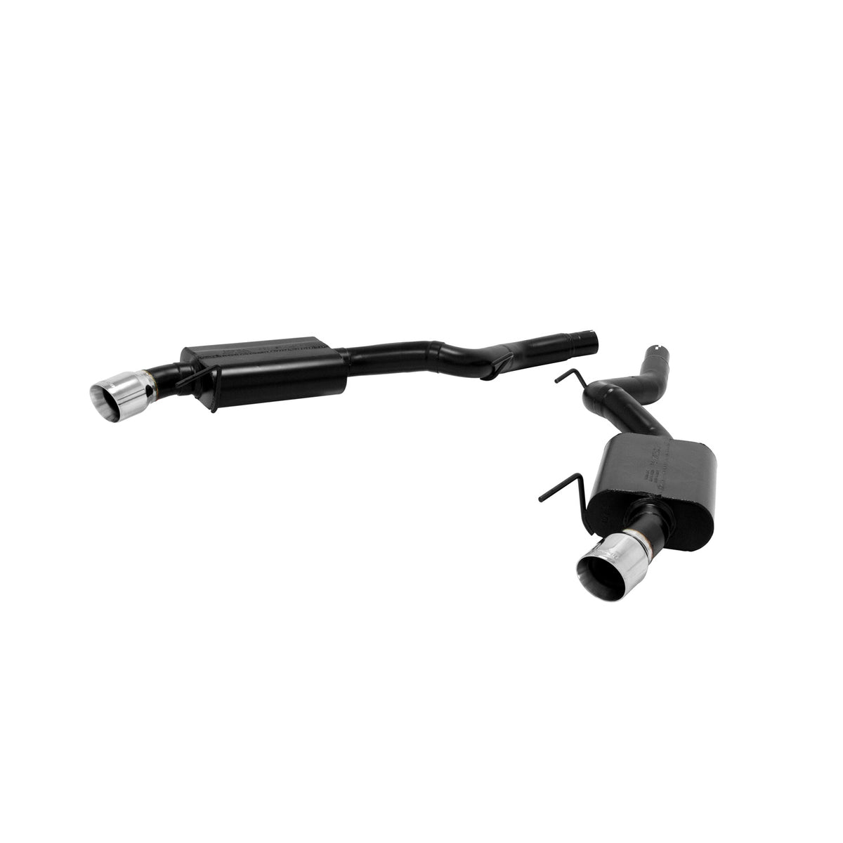 American Thunder Axle-Back Exhaust System 2015-2017 Ford Mustang Gt 5.0L Coupes & Convertibles Aggressive To Moderate Sound Flowmaster