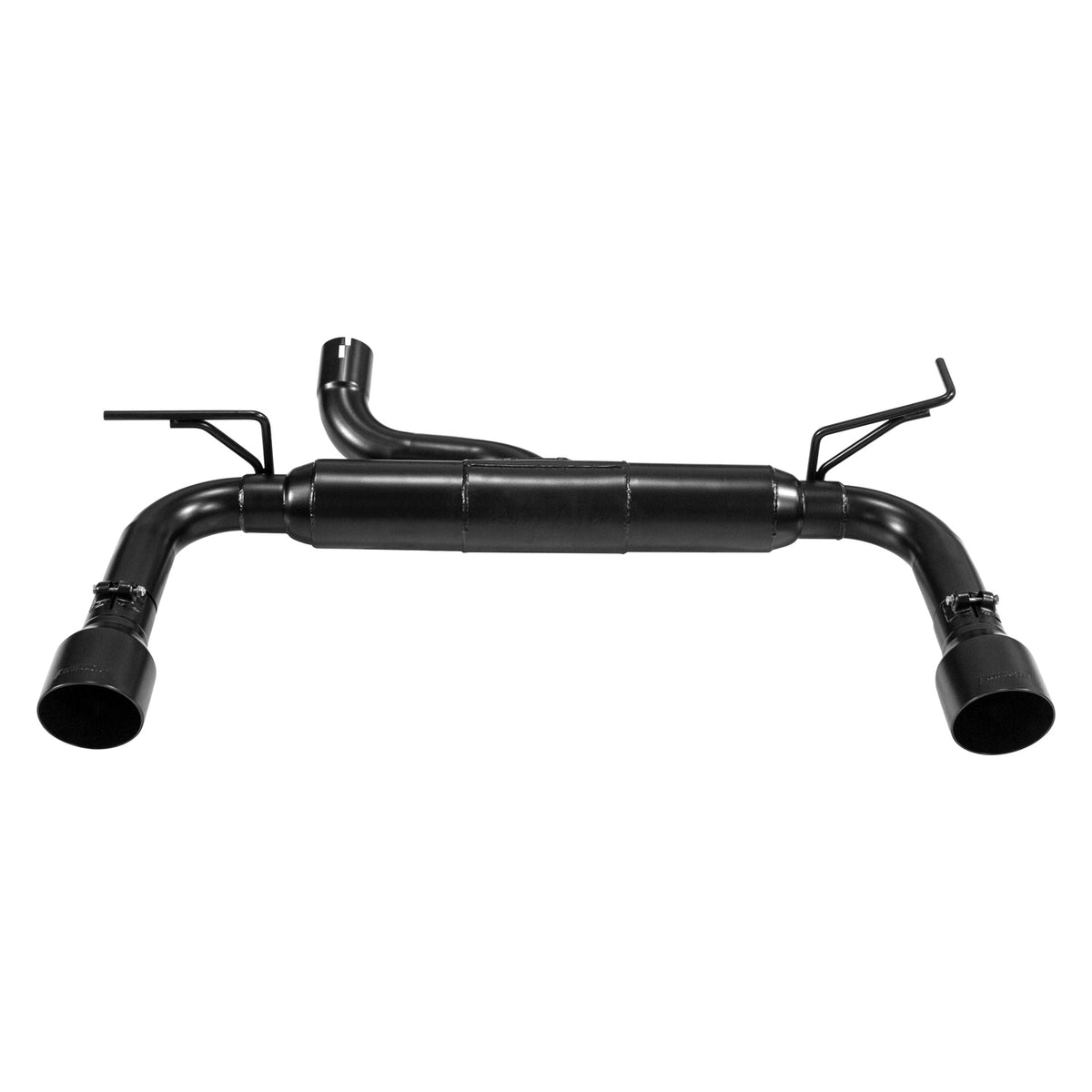Outlaw Axle-Back Exhaust System 2007-2011 Jeep Wrangler 2 Door And 4 Door With 3.8L Engine Aggressive To Moderate Sound Flowmaster