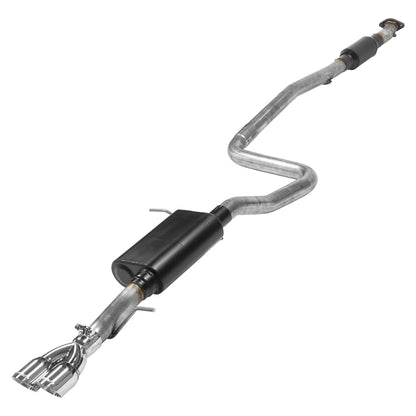 American Thunder Cat-Back Exhaust System 2014-2019 Ford Fiesta St With 1.6L Turbo Engine Aggressive To Moderate Sound Flowmaster