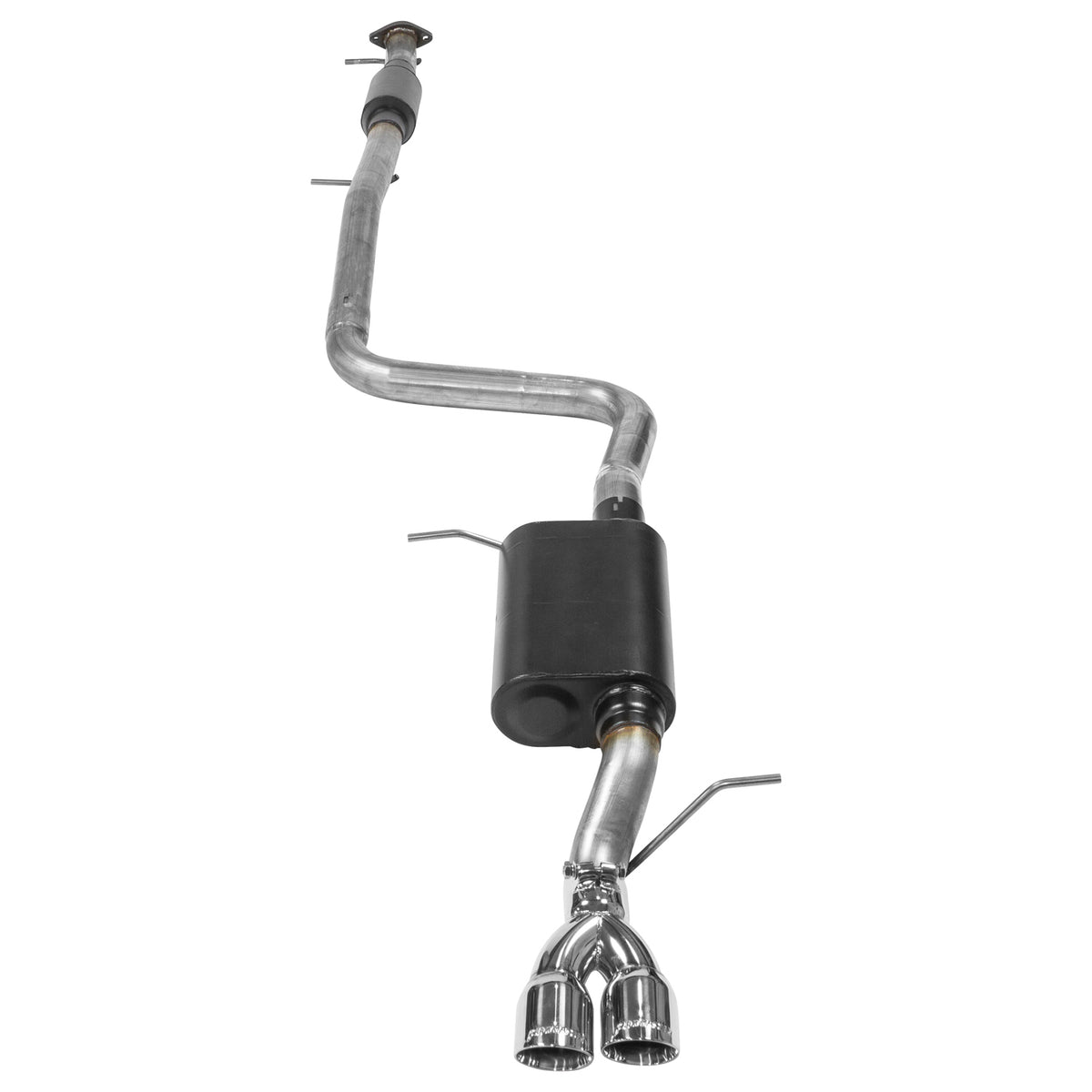 American Thunder Cat-Back Exhaust System 2014-2019 Ford Fiesta St With 1.6L Turbo Engine Aggressive To Moderate Sound Flowmaster