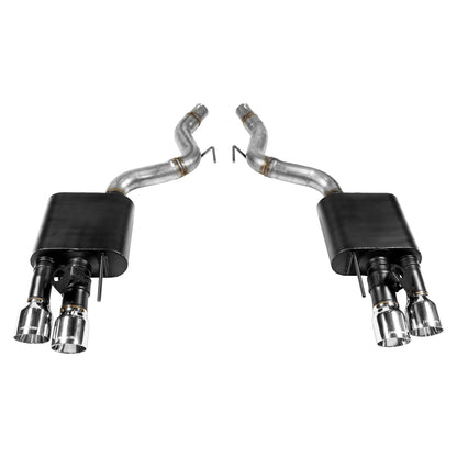 American Thunder Axle-Back Exhaust System Fits 2018-2023 Mustang Gt 5.0L With Factory Active Performance Exhaust Valves Aggressive To Moderate Sound Flowmaster