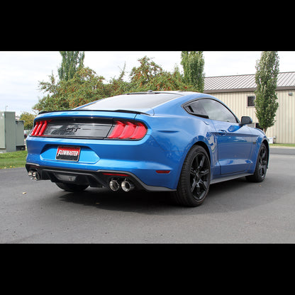 American Thunder Axle-Back Exhaust System Fits 2018-2023 Mustang Gt 5.0L With Factory Active Performance Exhaust Valves Aggressive To Moderate Sound Flowmaster