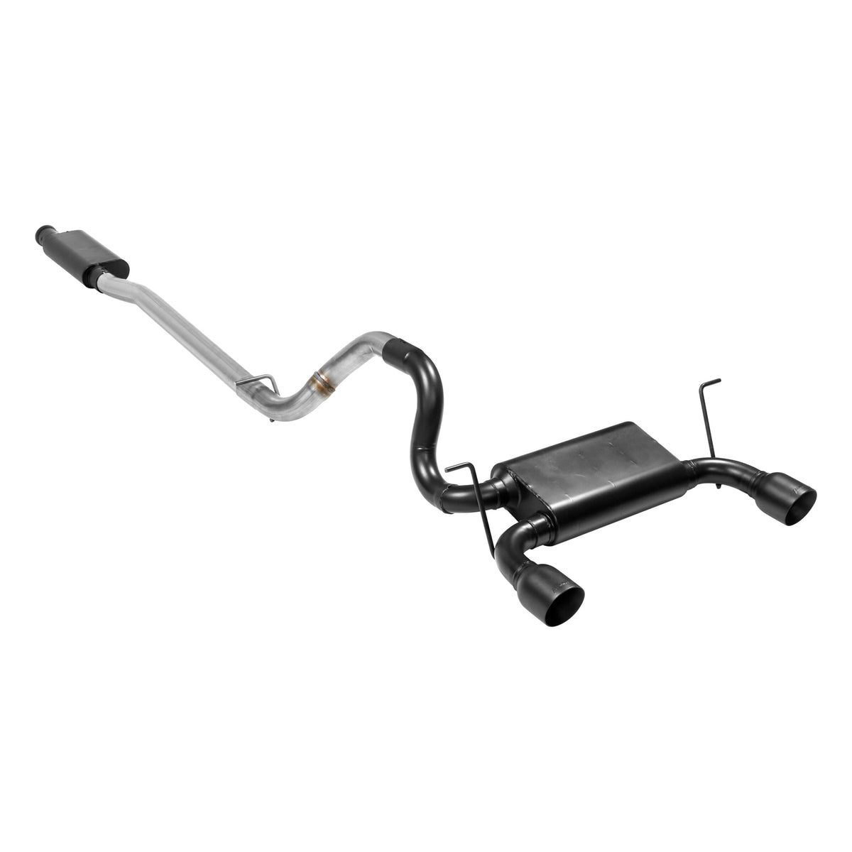 American Thunder Cat-Back Exhaust System Fits 2018-2026 Jeep Wrangler Jl Models With 3.6L Engine Aggressive To Moderate Sound Flowmaster