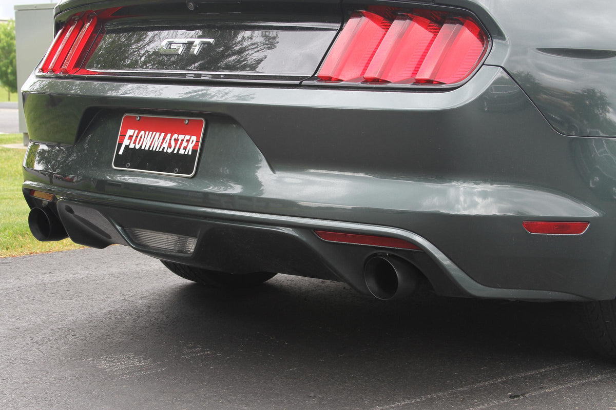 Outlaw Axle-Back Exhaust System 2015-2017 Ford Mustang Gt 5.0L Coupes & Convertibles Aggressive Sound Flowmaster