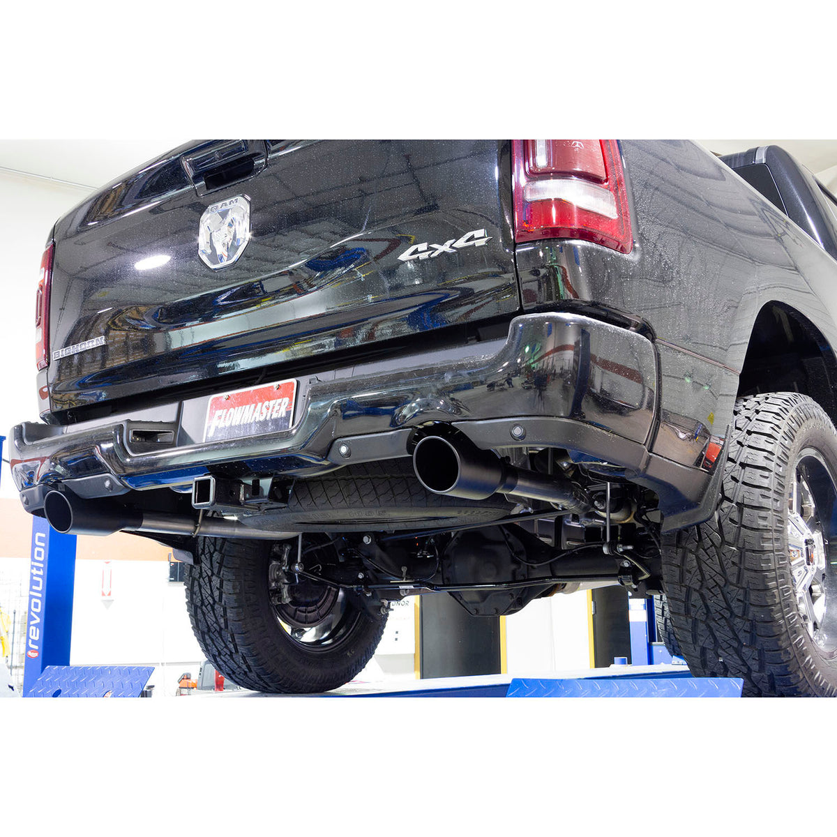 American Thunder Axle-Back Exhaust System Fits 2019-2024, 2026 Ram 1500 (New Body) Trucks With 5.7L Engine And Factory Dual Tailpipes. Removes Factory Resonators Moderate Sound Flowmaster