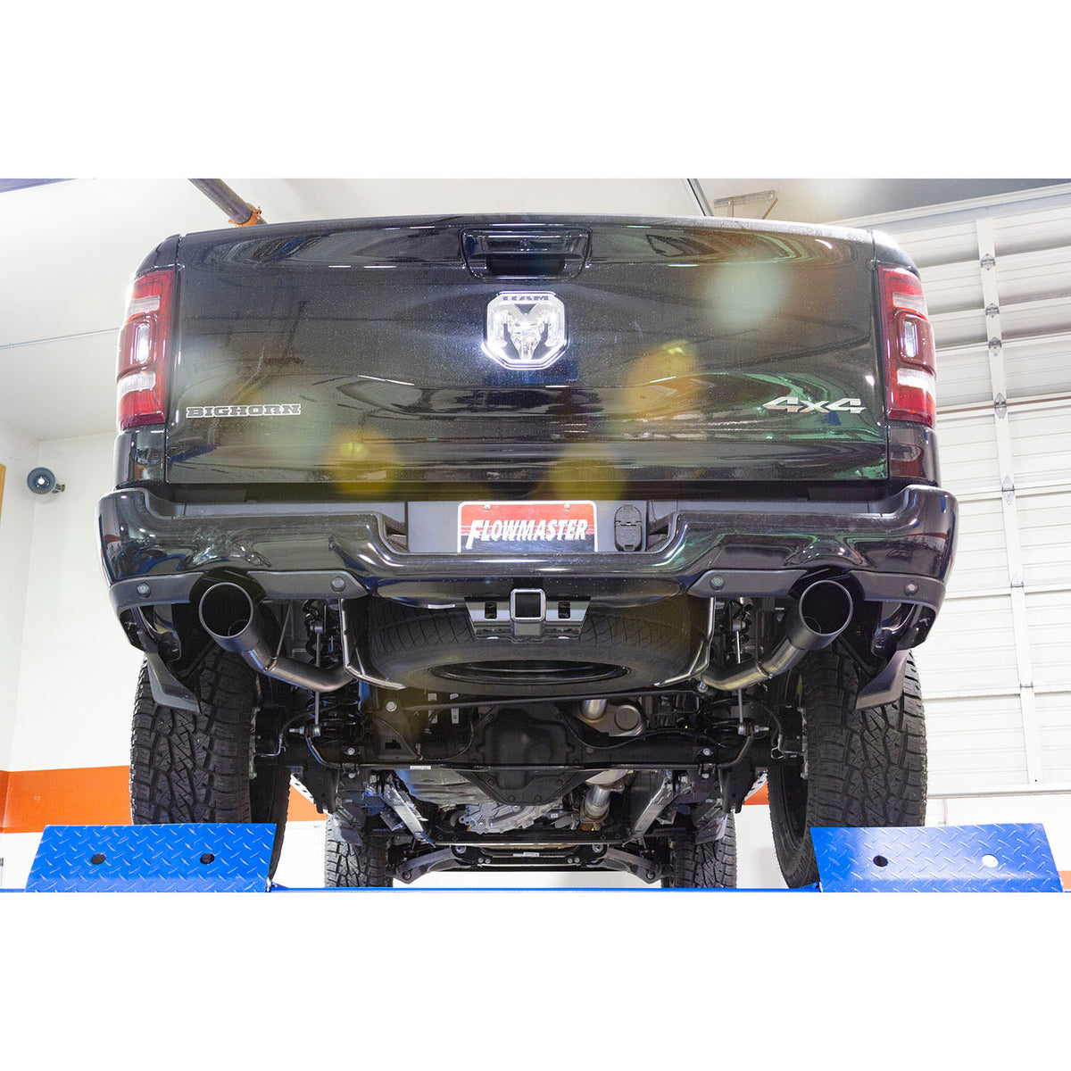 American Thunder Axle-Back Exhaust System Fits 2019-2024, 2026 Ram 1500 (New Body) Trucks With 5.7L Engine And Factory Dual Tailpipes. Removes Factory Resonators Moderate Sound Flowmaster