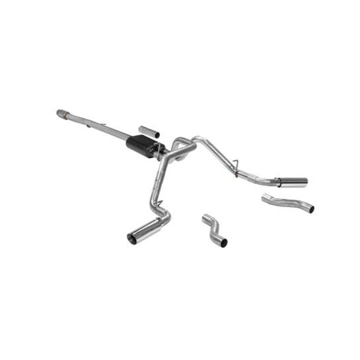 American Thunder Cat-Back Exhaust System Fits 2019-2026 Silverado/Sierra 1500 (New Body Style) 5.3L Engines Aggressive To Moderate Sound Flowmaster