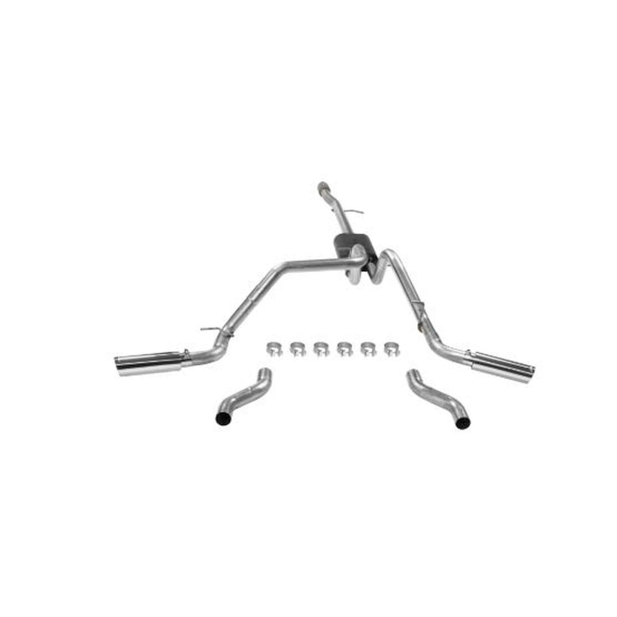 American Thunder Cat-Back Exhaust System Fits 2019-2026 Silverado/Sierra 1500 (New Body Style) 5.3L Engines Aggressive To Moderate Sound Flowmaster