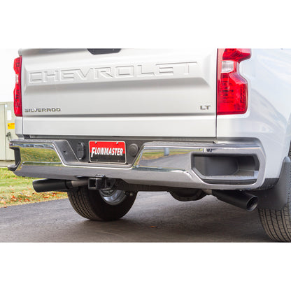 Outlaw Cat-Back Exhaust System Fits 2019-2026 (New Body) Chevrolet Silverado 1500/Gmc Sierra 1500 Crew Cab And Double Cab Models With 5.3L Engine Aggressive Sound Flowmaster