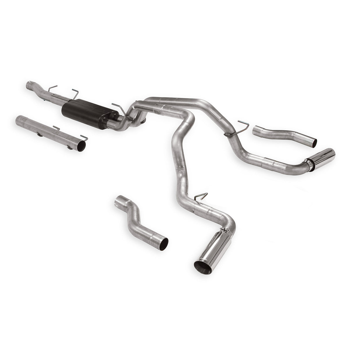 American Thunder Cat-Back Exhaust System Fits 2014-2024 Ram 3500 Crew Cab & Megacab Trucks, 6.4L Engine With Single Or Dual Rear Wheels Aggressive To Moderate Sound Flowmaster