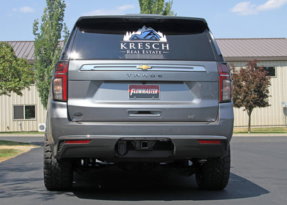 Force Ii Cat-Back Exhaust System Fits 2021-2026 GM Tahoe/Yukon 5.3-Liter, Force Ii Cat-Back 3.0-Inch Stainless Steel Exhaust System, 3.5-Inch Polished Tip, Single Out Rear Exit Flowmaster