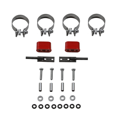 American Thunder Cat-Back Exhaust System Fits 2018-2024 Dodge Durango 6.4-Liter, American Thunder Cat-Back 3.0-Inch Stainless Steel Exhaust System, 4.00-Inch Polished Tips, Dual Out Rear Exit Flowmaster