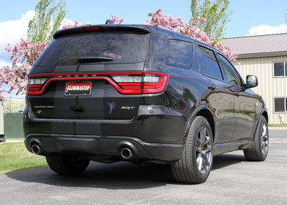 American Thunder Cat-Back Exhaust System Fits 2018-2024 Dodge Durango 6.4-Liter, American Thunder Cat-Back 3.0-Inch Stainless Steel Exhaust System, 4.00-Inch Polished Tips, Dual Out Rear Exit Flowmaster