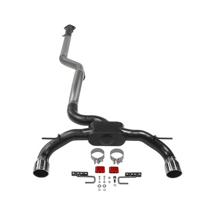 Outlaw Cat-Back Exhaust System Fits 2021-2025 Ford Bronco 2.3L/2.7L, Outlaw Cat-Back, Dual Exit, 4 Door Models Flowmaster