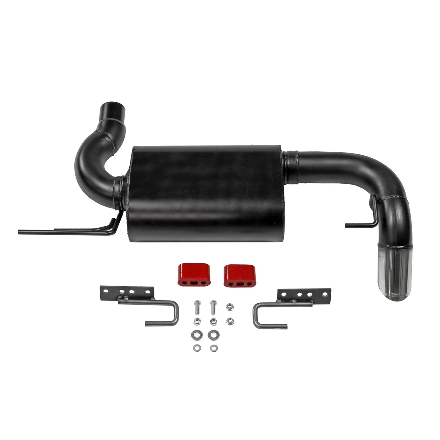 American Thunder Axle-Back Exhaust System Fits 2021-2025 Ford Bronco 2.3L/2.7L, American Thunder Axle-Back, Single Exit Flowmaster